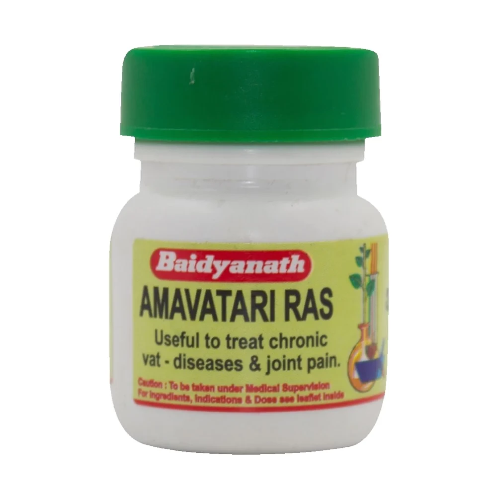 Baidyanath Jhansi Amavatari Ras, 40 Tablets-2.webp